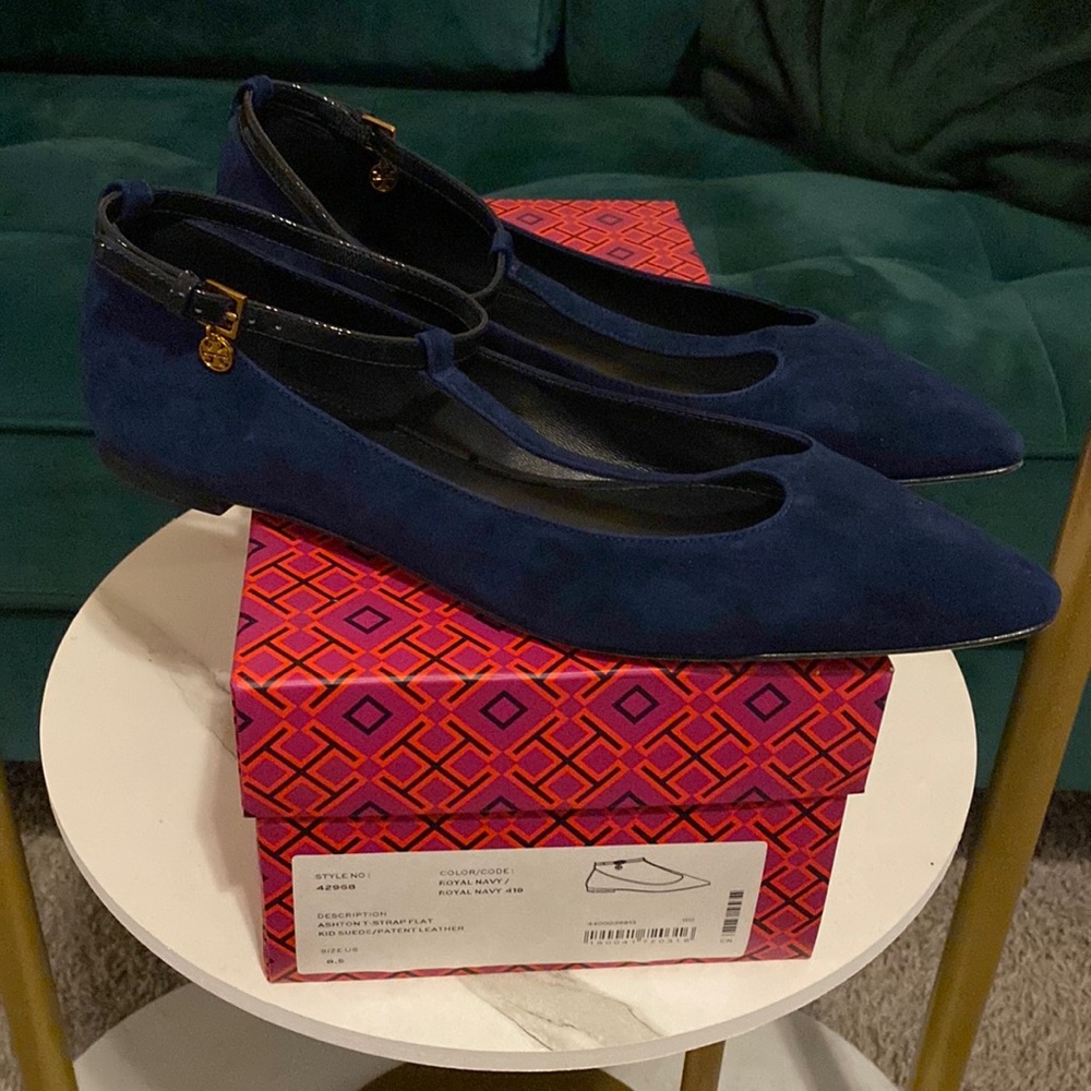 Tory Burch Aston Strap Flat